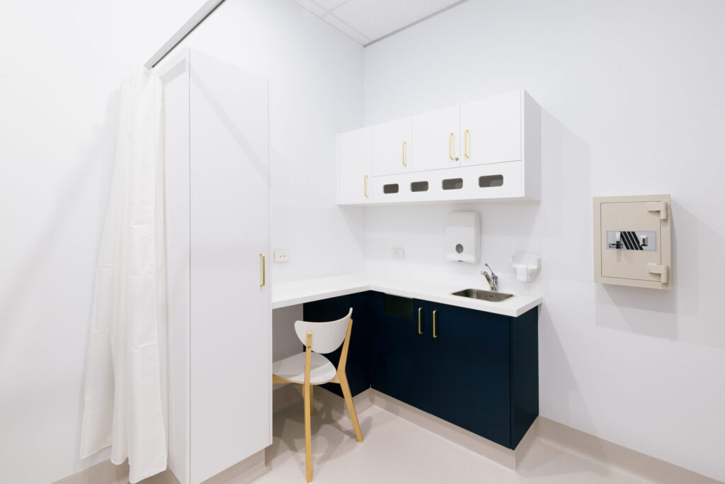 Focus Oral and Maxillofacial Surgery medical room plumbing fit out done by crew plumbing