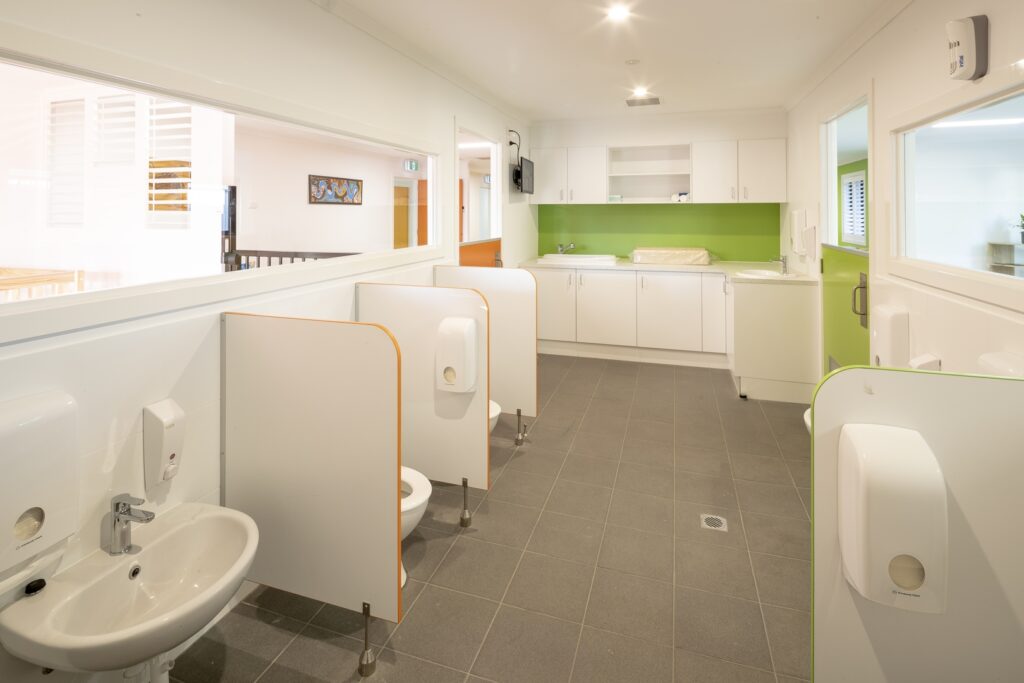 kambu silkstone child care plumbing fit out done by crew plumbing