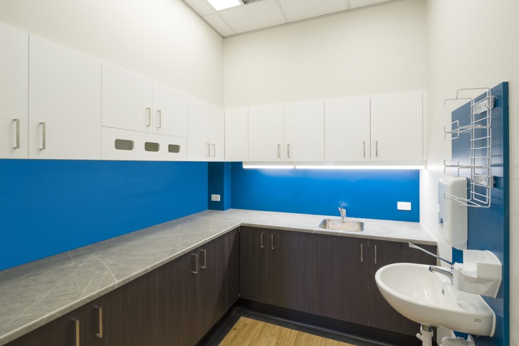 moreton ATSICHS medical room plumbing fit out done by crew plumbing