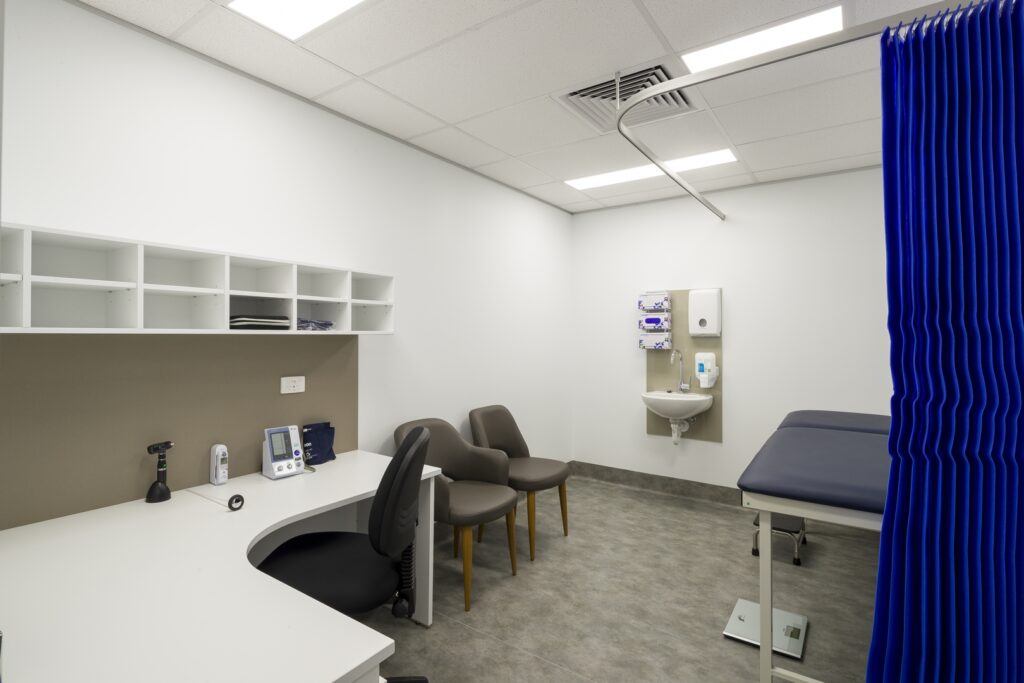 oasis medical center medical room plumbing fit out done by crew plumbing